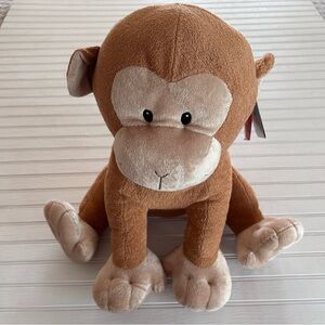 FAO Schwarz ~ new~ Large Monkey Chimp Plush Stuffed Animal